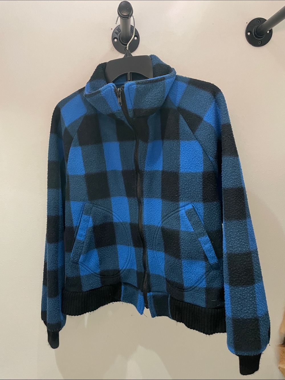Malden Blue and Black Buffalo Plaid Jacket